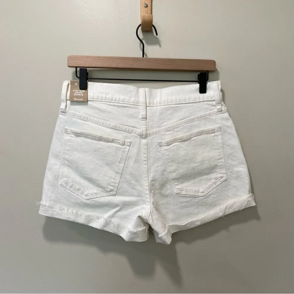 NWT Madewell High-Rise Denim Shorts sz 28